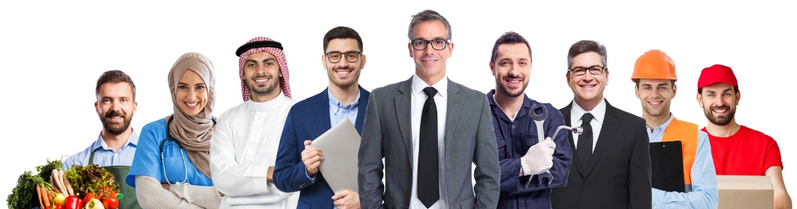 Diverse Professionals